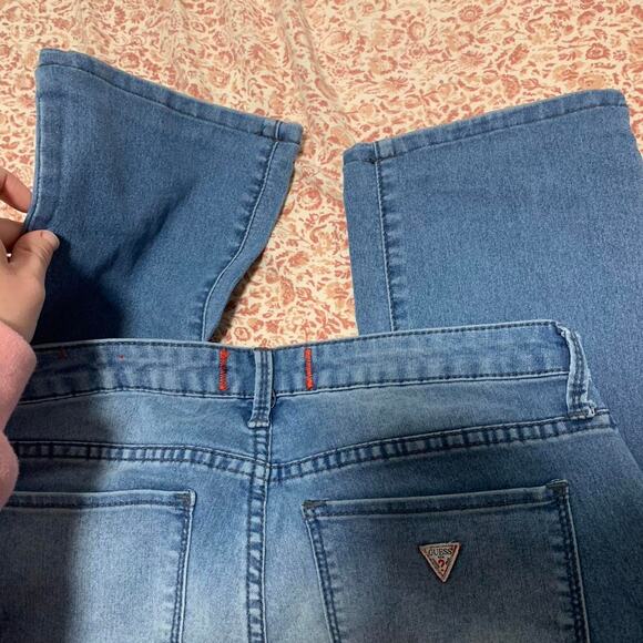 Guess Low Rise Strait Jeans Grace Fit Size 27 - Picture 7 of 8